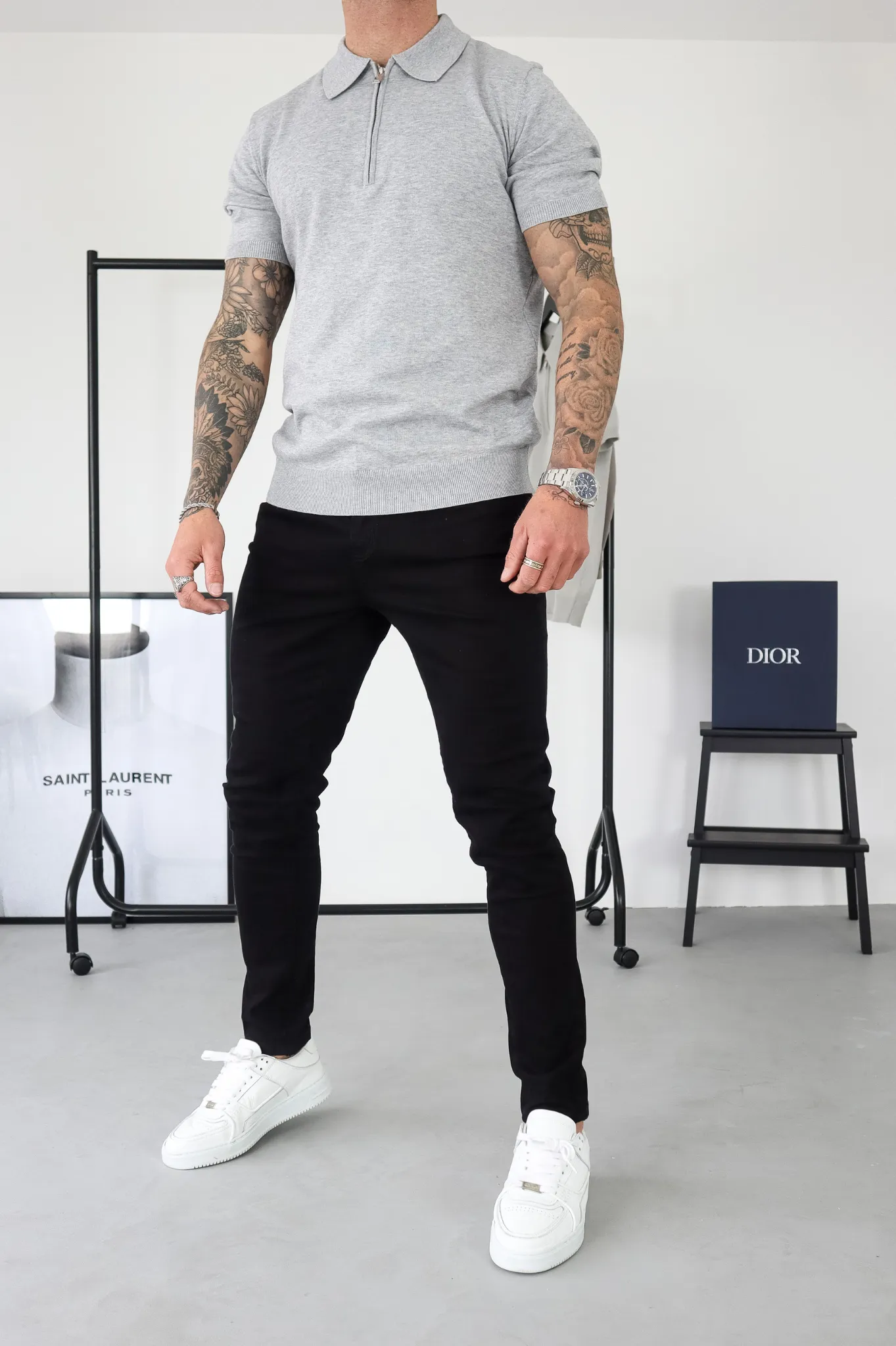 Capo Chino Black Pants - Shop Now