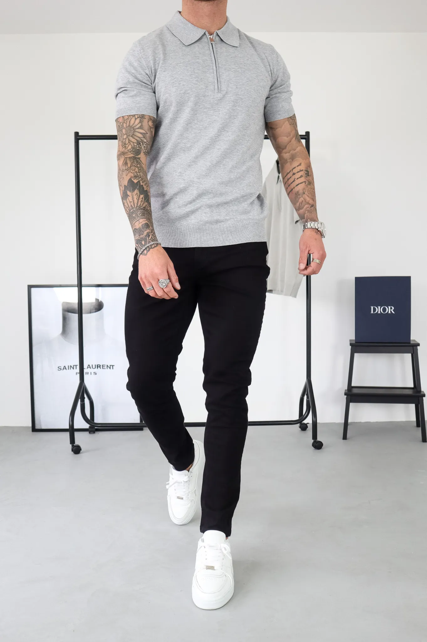 Capo Chino Black Pants - Shop Now