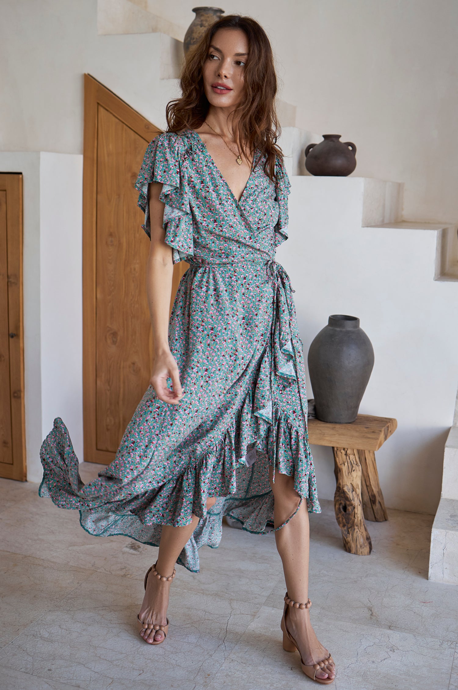 Carmen Maxi Dress Wrap