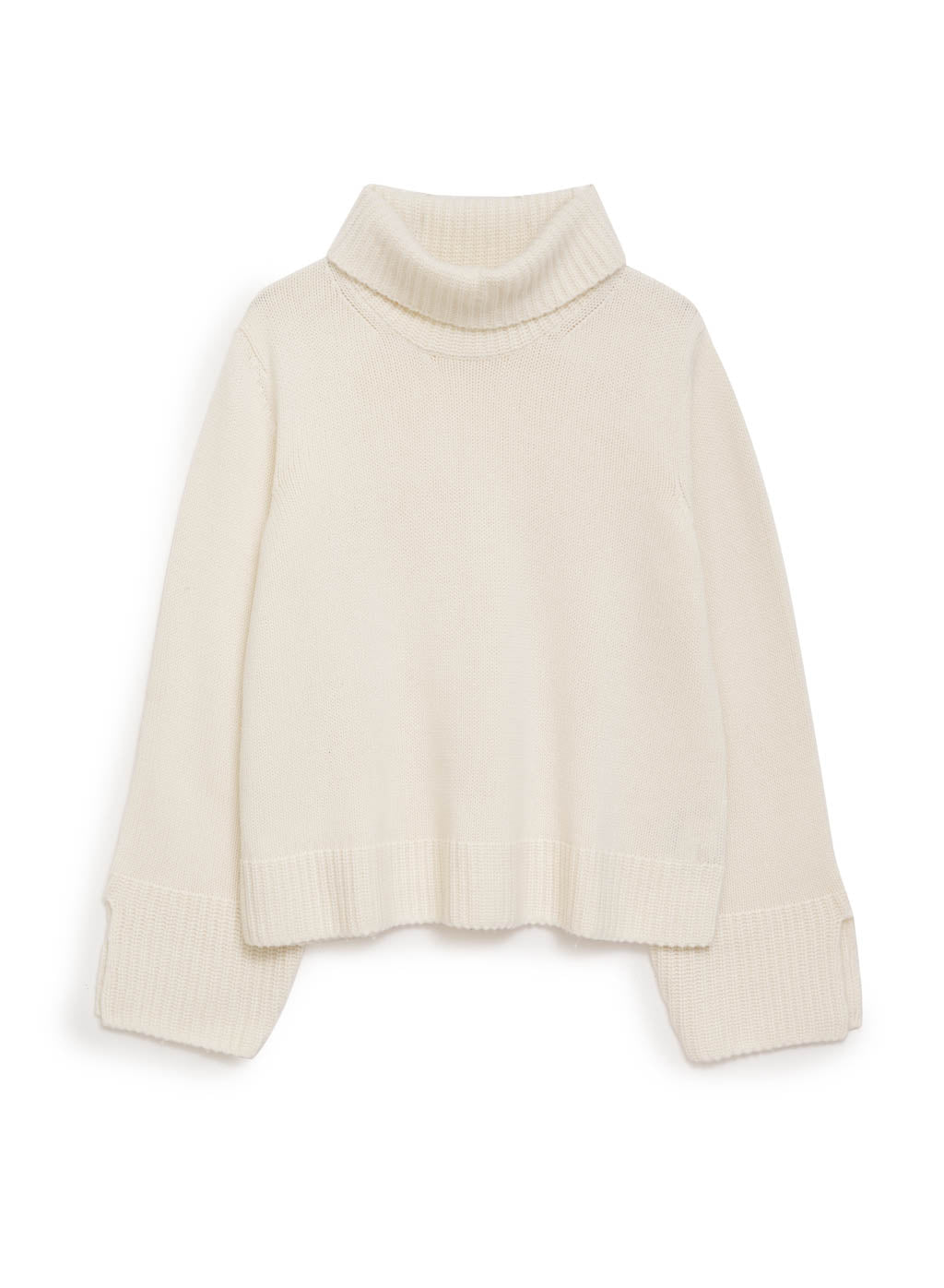 Cashmere Turtleneck Sweater Cream