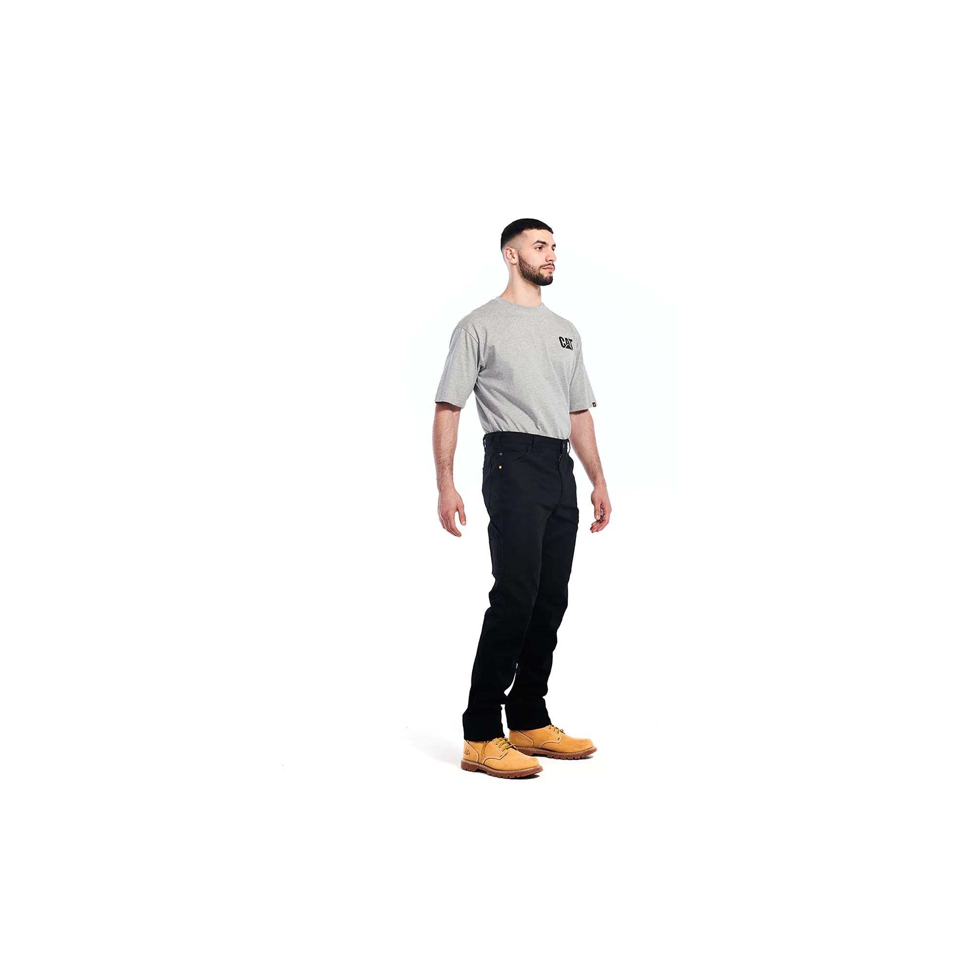 Caterpillar Black Stretch Canvas Utility Pant