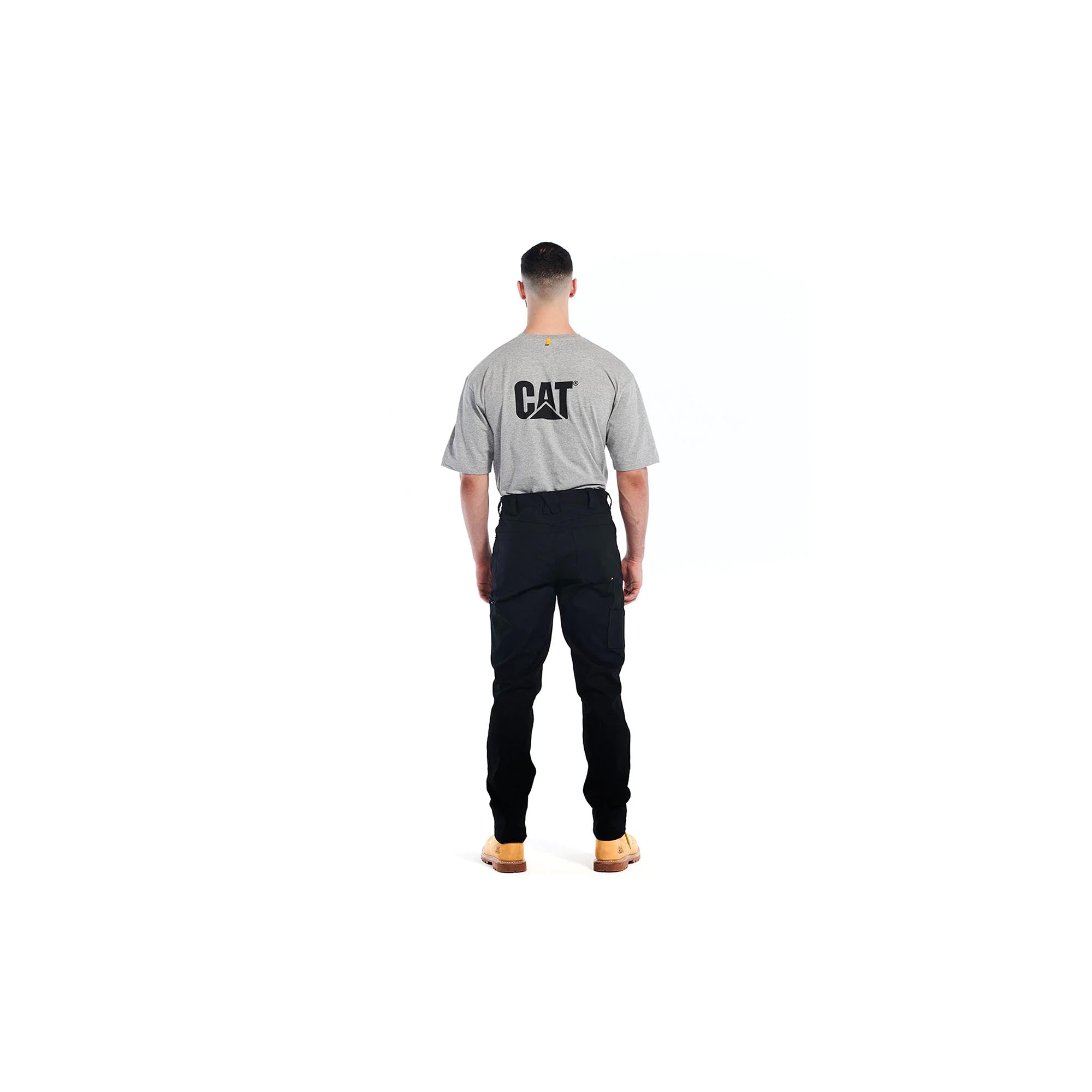 Caterpillar Black Stretch Canvas Utility Pant