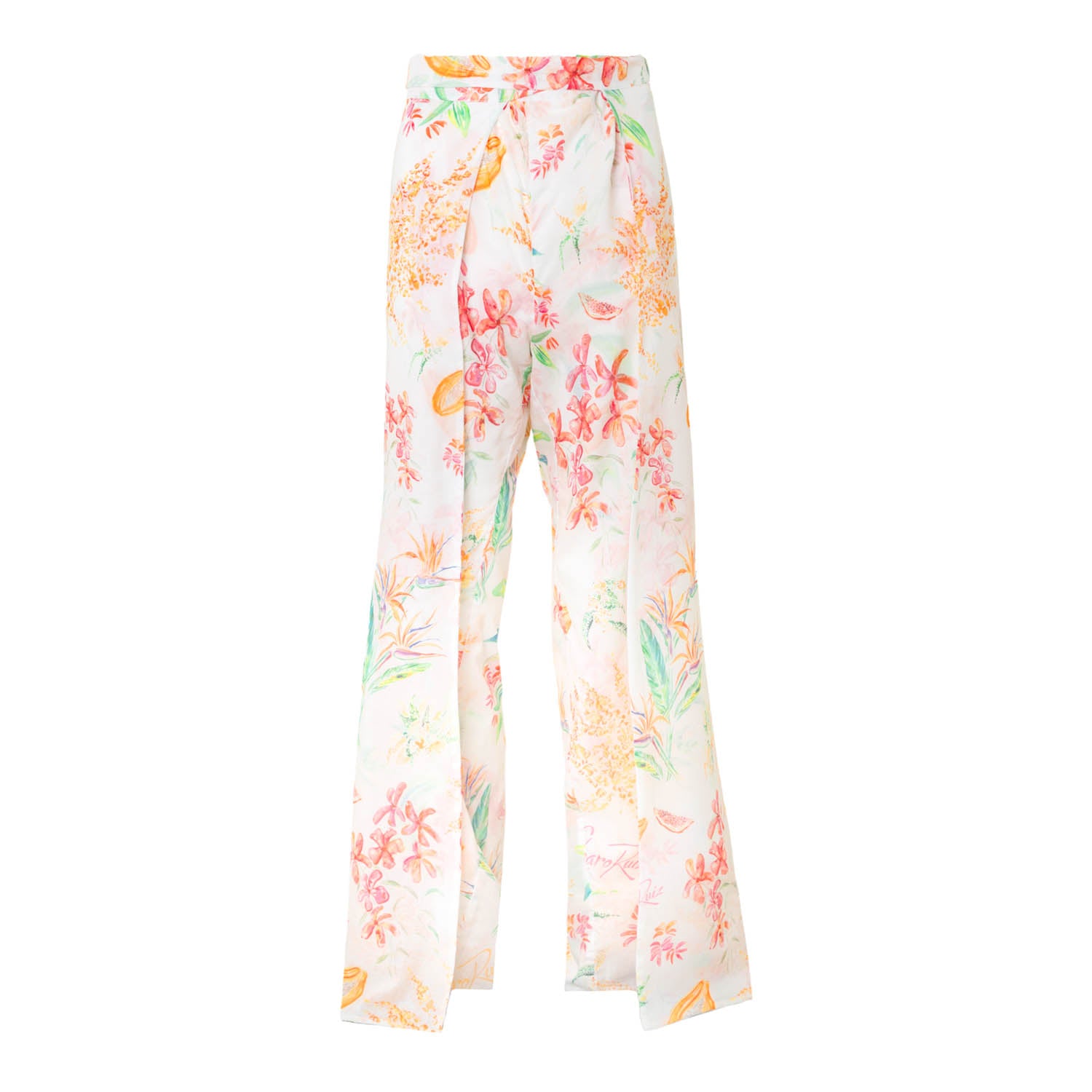 Charo Ruiz Trouser Pareo Agnes White Fresca - Shop Now