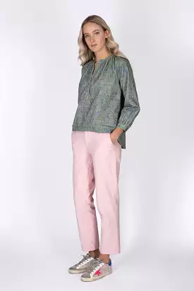 Chino stretch pincord pale pink pants