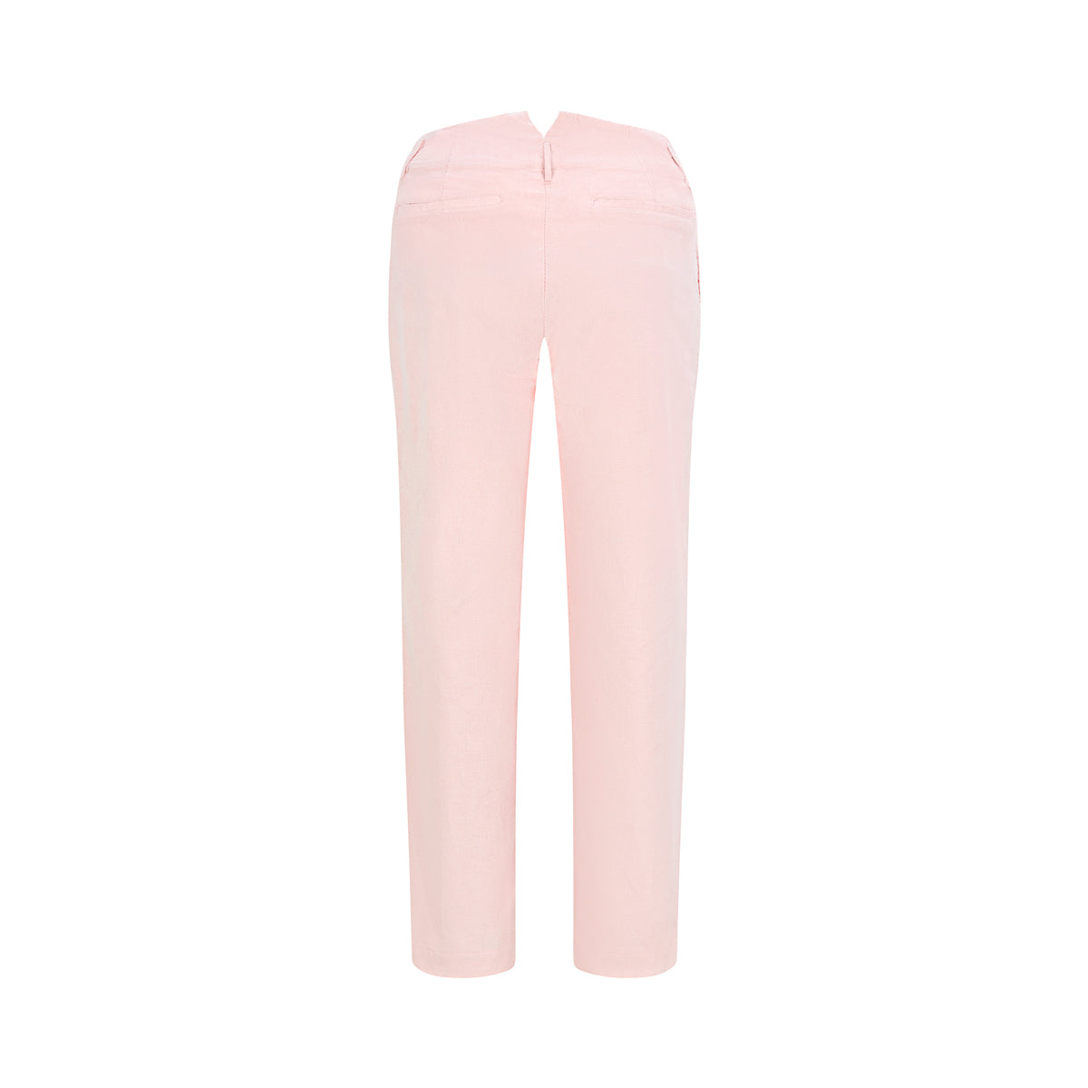 Chino stretch pincord pale pink pants