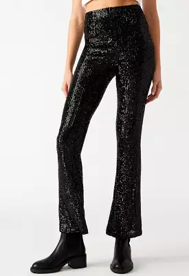 Citrine Sequin Trousers