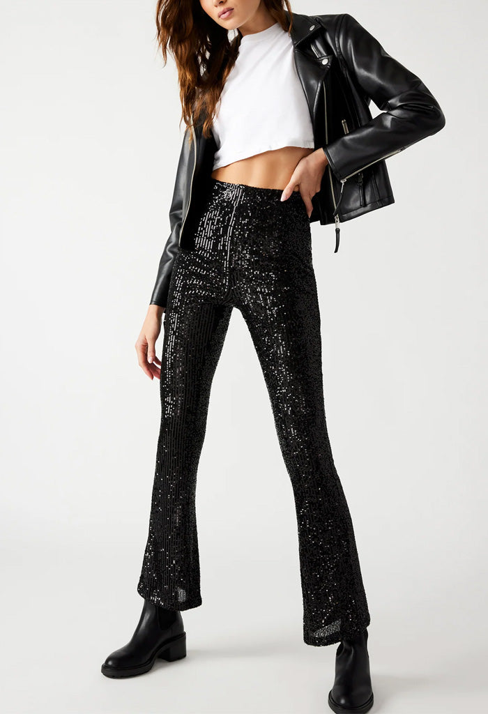 Citrine Sequin Trousers