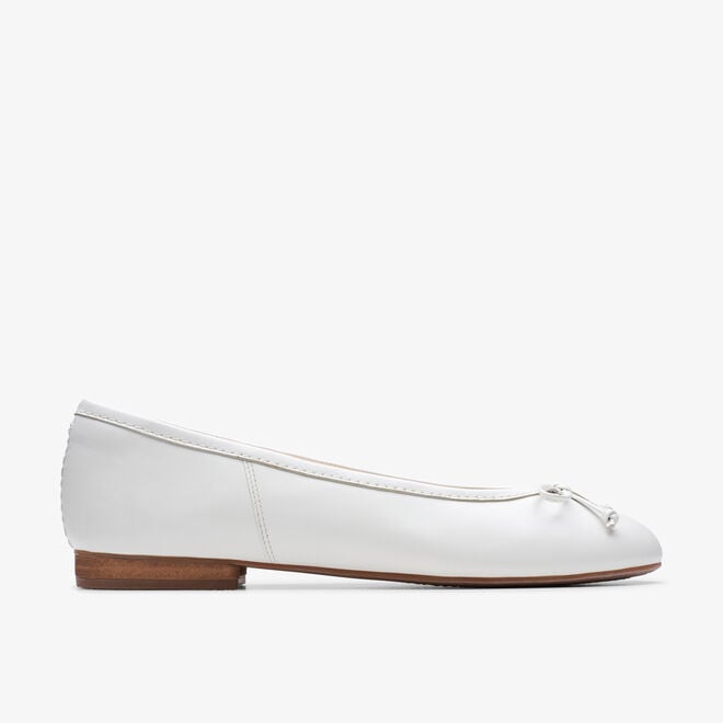 Clarks Off White Pumps - Fawna Lily