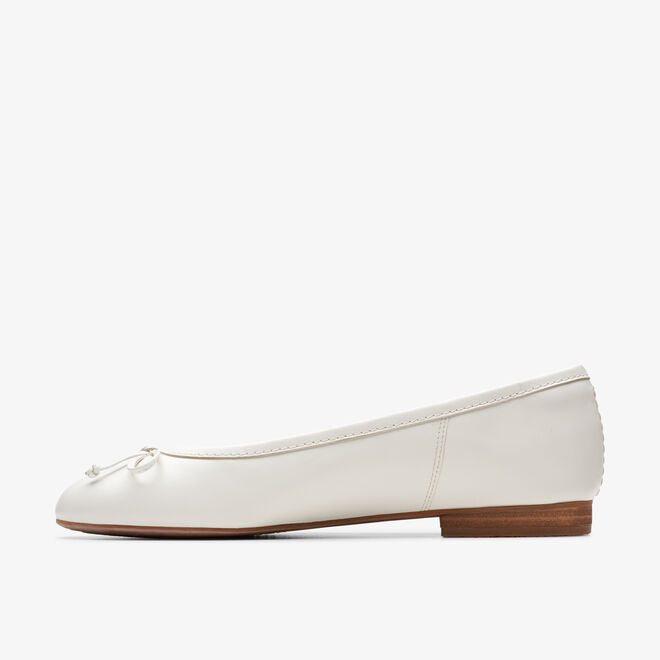 Clarks Off White Pumps - Fawna Lily