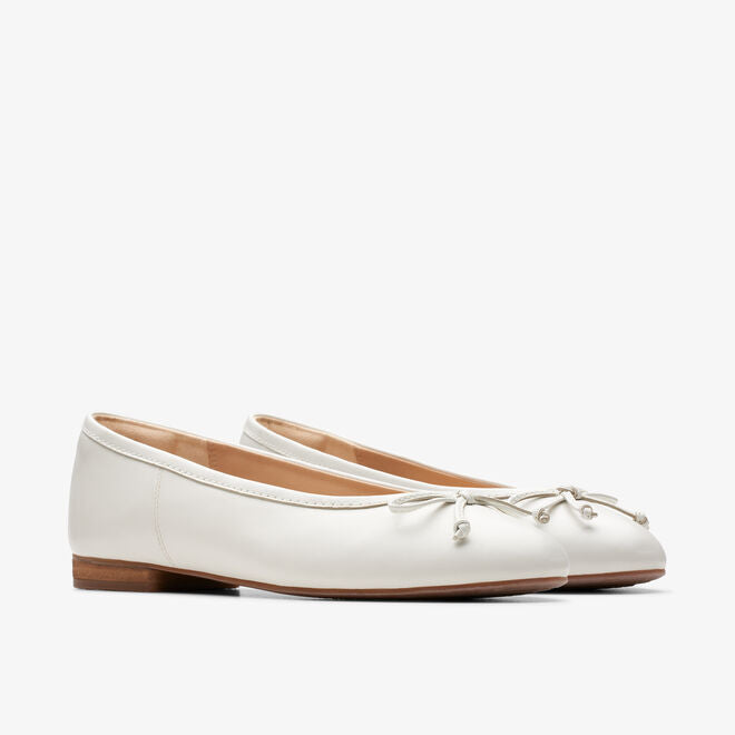 Clarks Off White Pumps - Fawna Lily