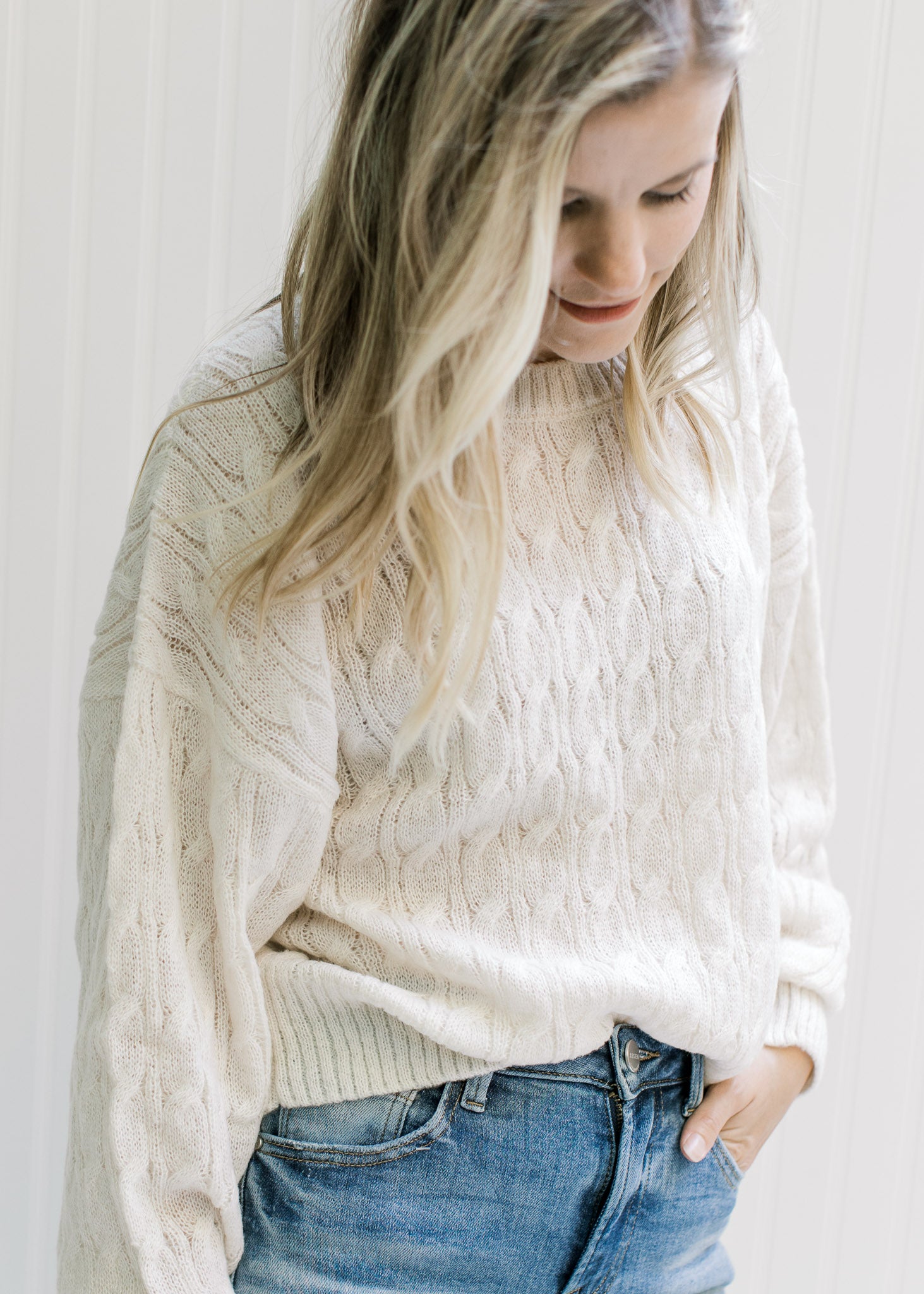 Classic Cream Sweater