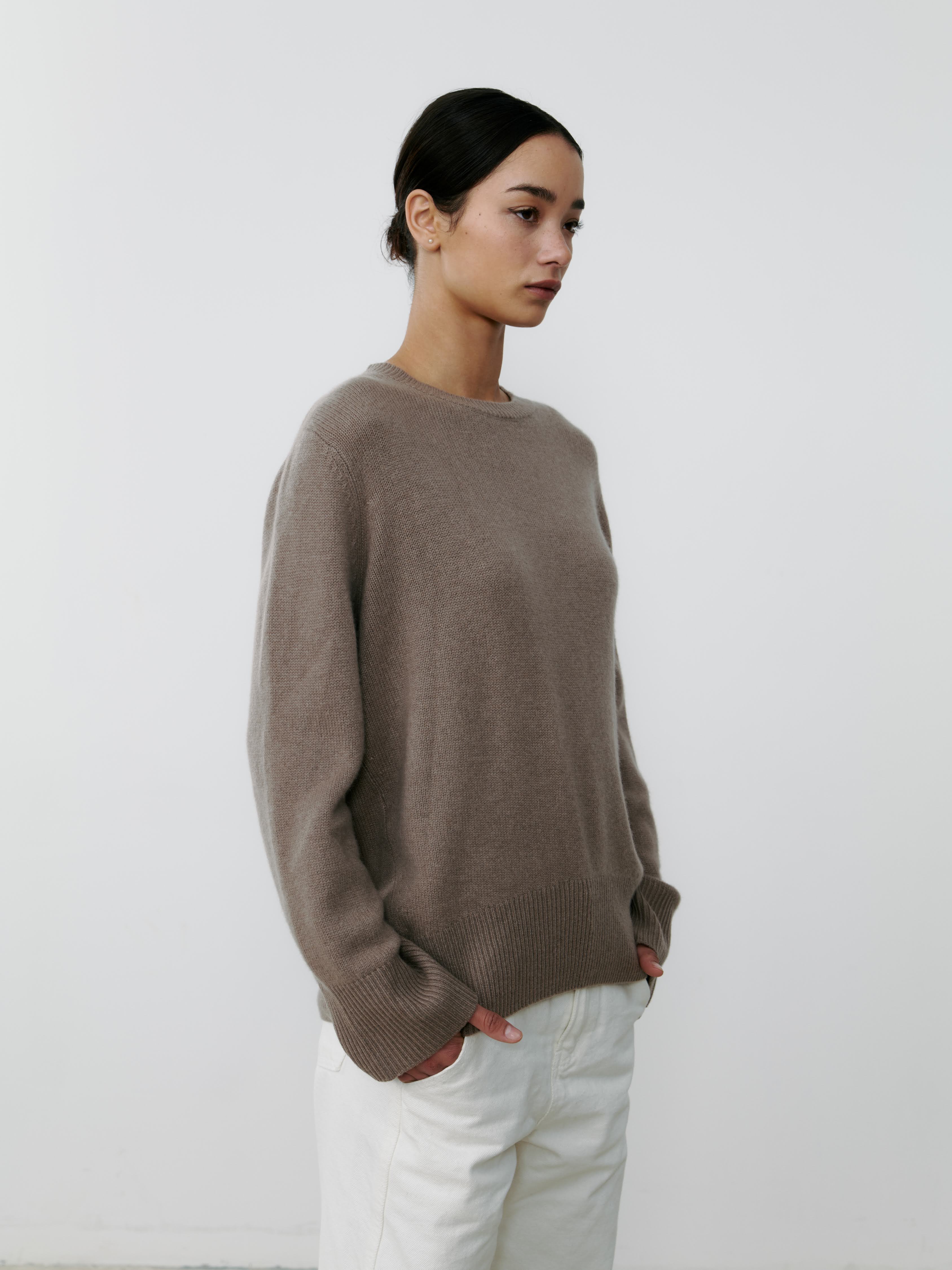 Classic Crew Sweater - Twine