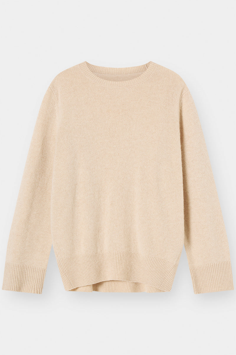 Classic Crew Sweater Wheat