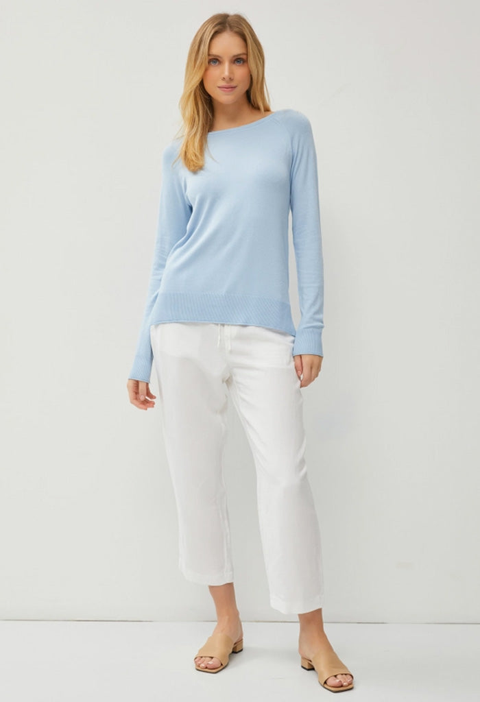 Cloud Knit Top → Soft Cloud-like Knit Top