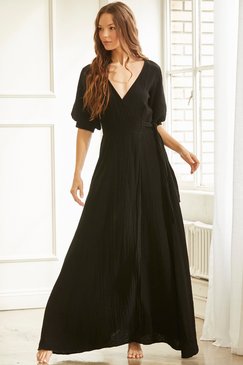 Condesa Black Maxi Dress