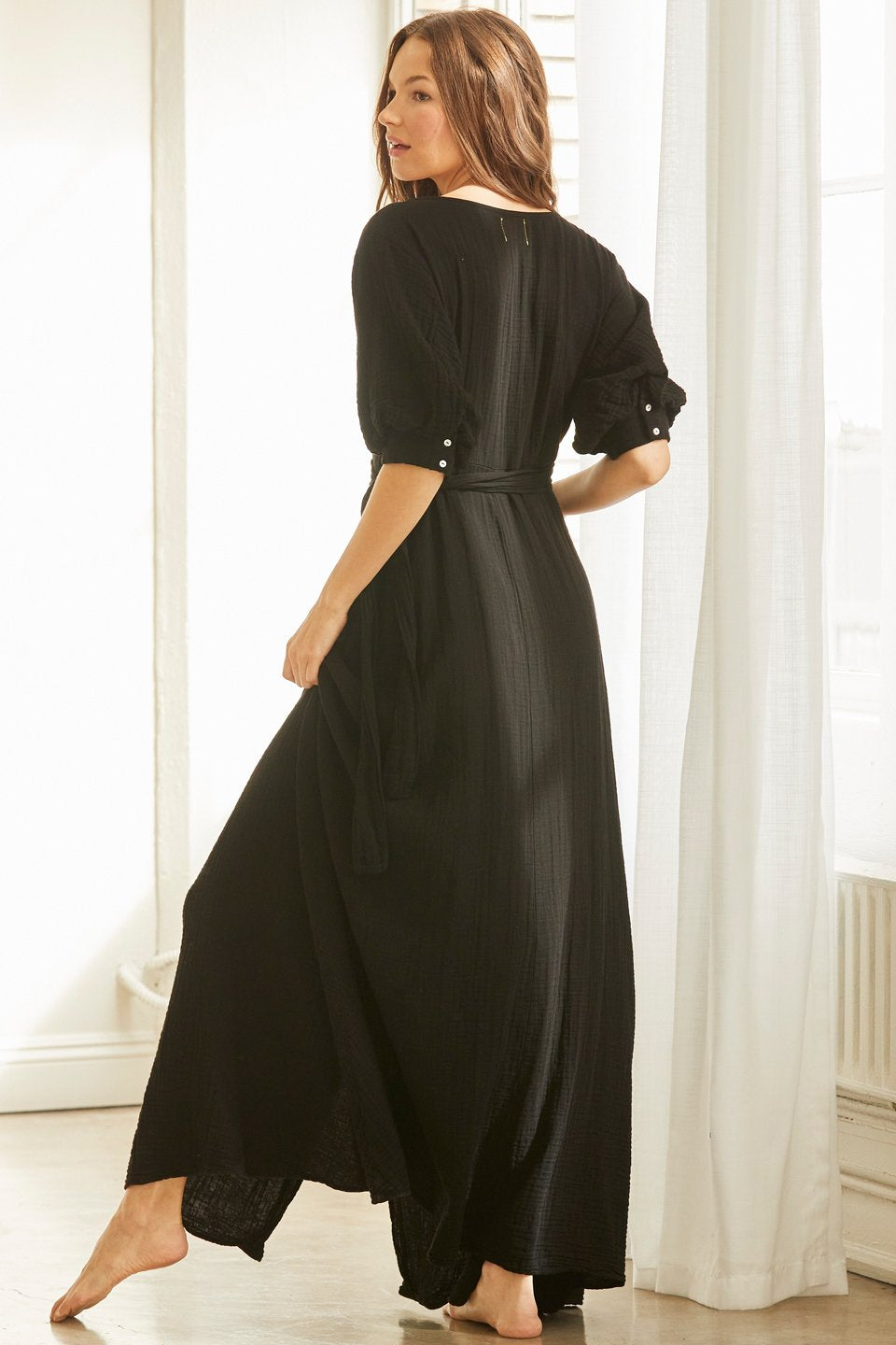 Condesa Black Maxi Dress