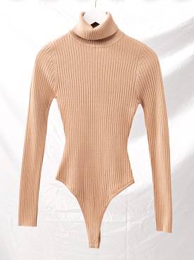 Corrine Ribbed Sweater Bodysuit