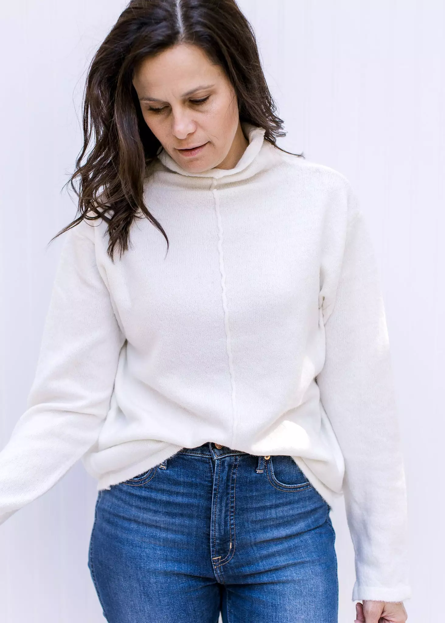 Creamy Coziness Sweater - Soft, Warm, and Comfortable