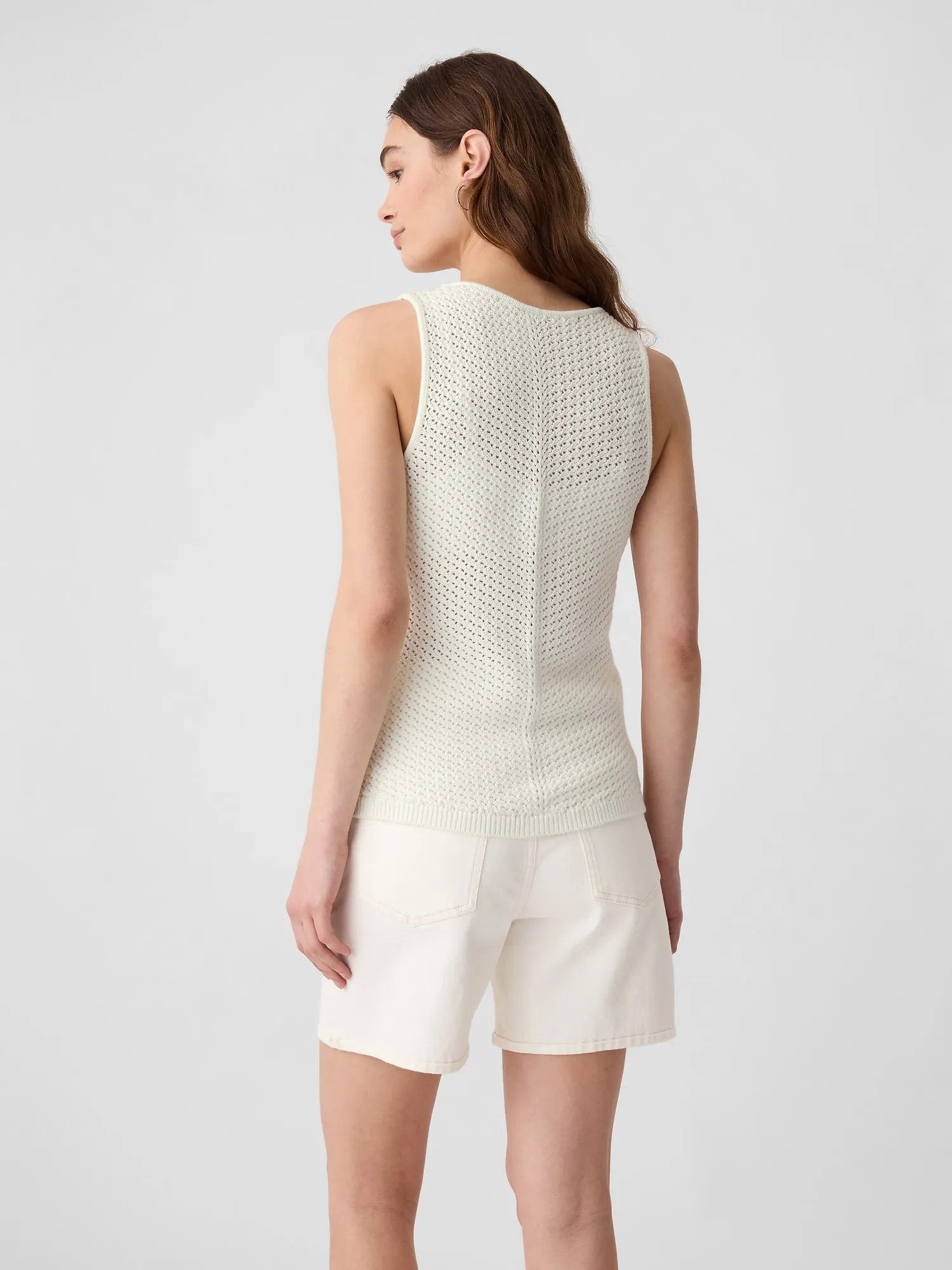 Knit Sleeveless Top.