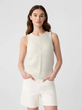 Knit Sleeveless Top.