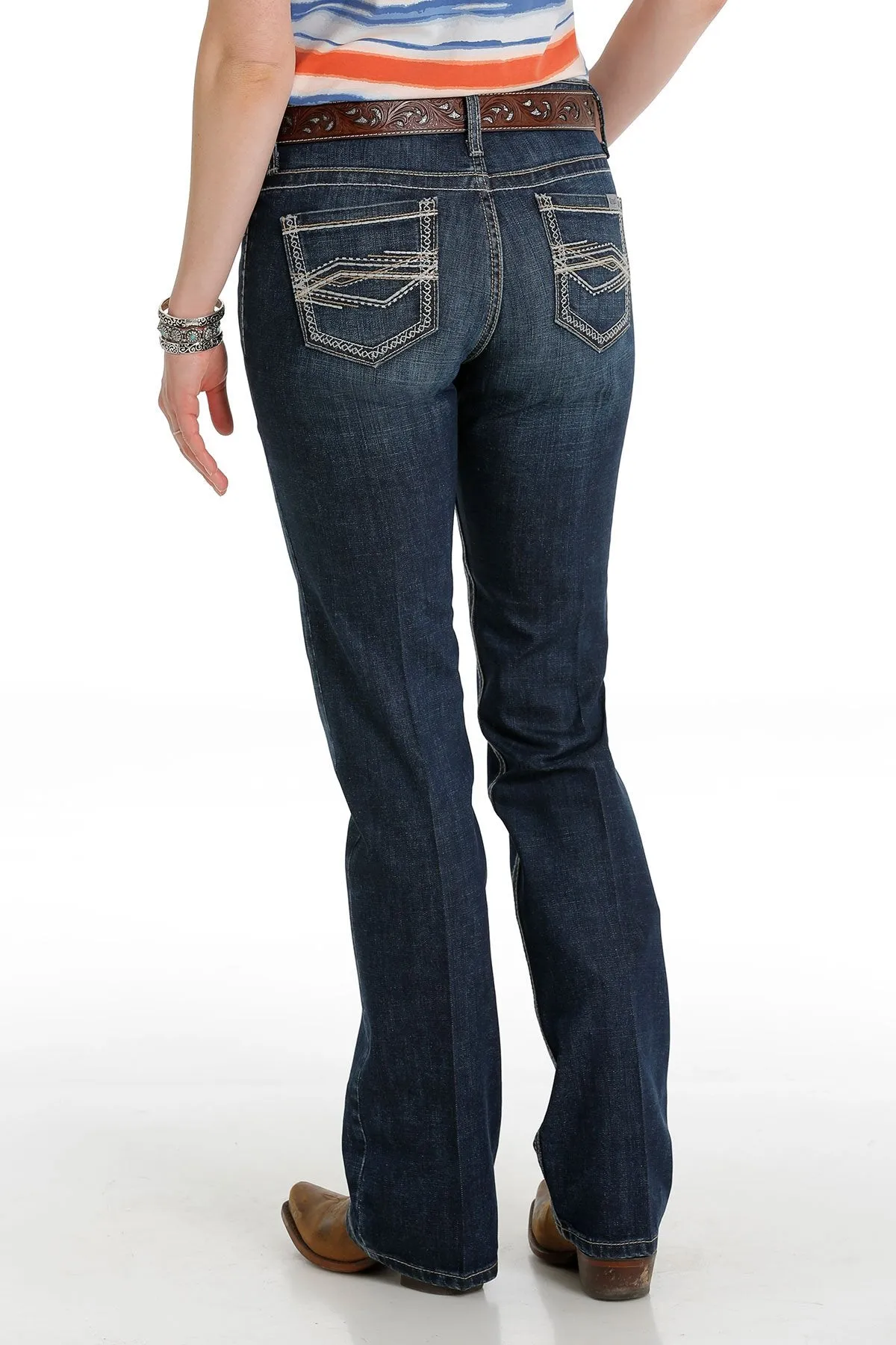 Cruel Denim Ladies Slim-Fit Hannah Jeans - Dark Stonewash - CB71154071