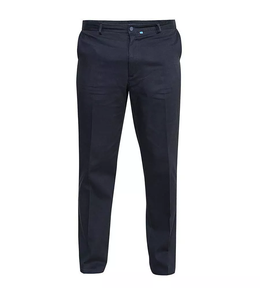 D555 Bruno Indigo Stretch Chino Pant for Big Men