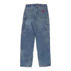 Dickies Blue Cotton Carpenter Jeans - 32W 34L