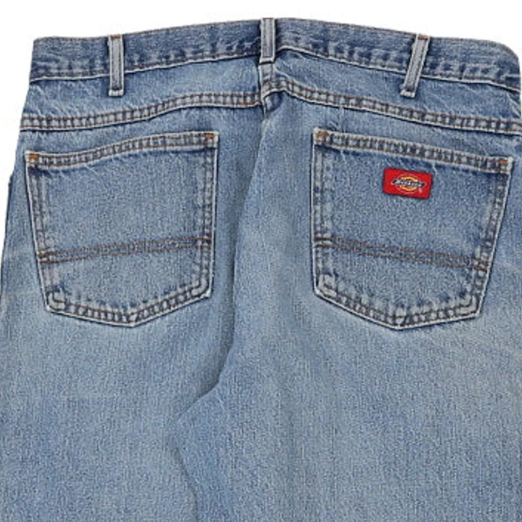 Dickies Blue Cotton Jeans - 36W 33L