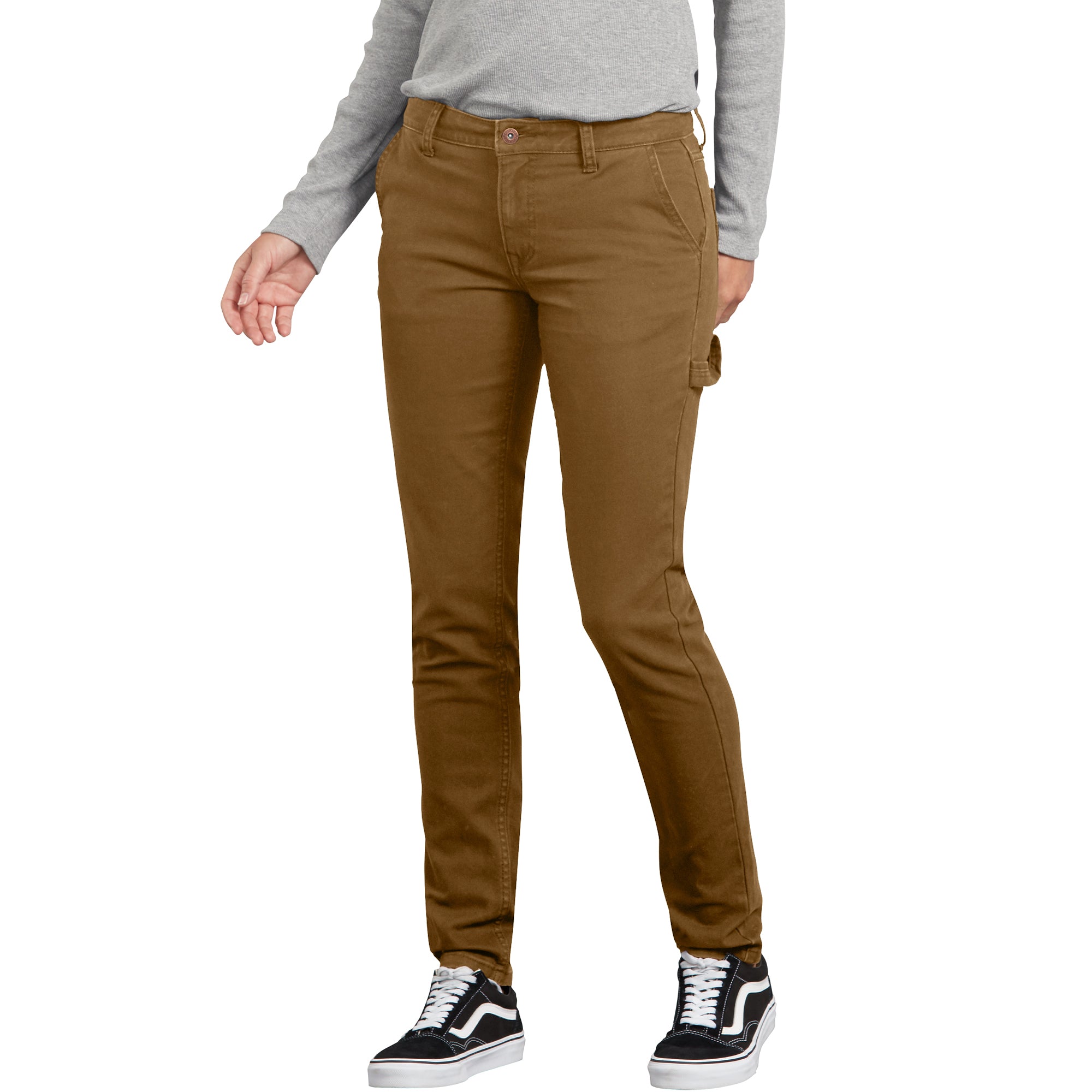 Dickies women's stretch duck carpenter work pant, FD2600RBD.