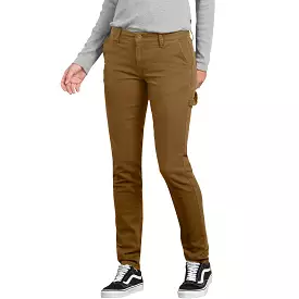 Dickies women's stretch duck carpenter work pant, FD2600RBD.