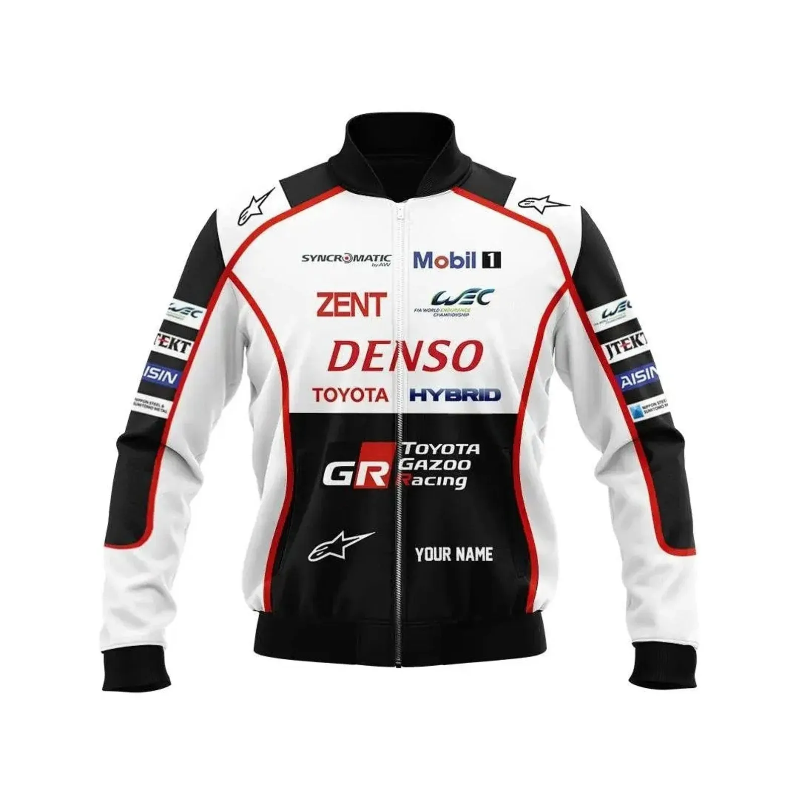 Digital Sublimation Softshell Bomber Jacket KM-071 - Trendy Outerwear