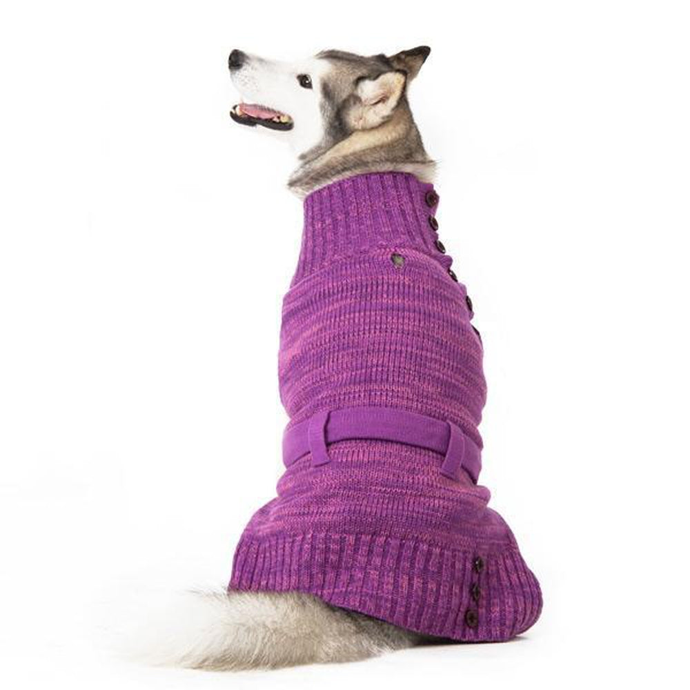 Dog Sweater with Multiway Turtleneck