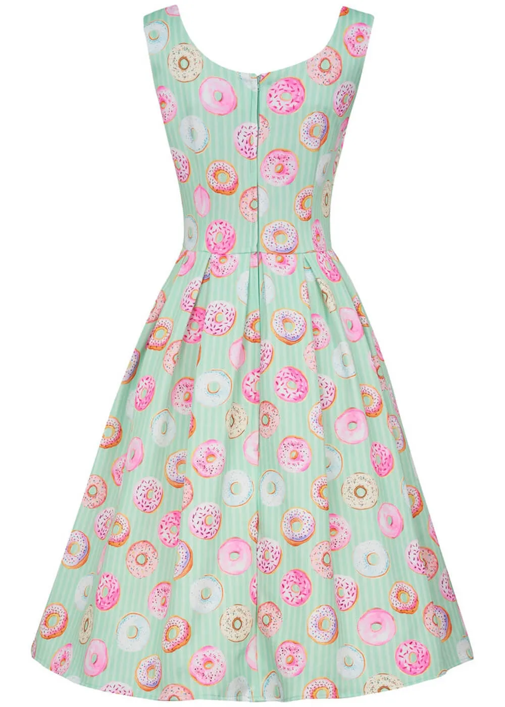 Dolly & Dotty Mint Amanda Donut Tea 50's Swing Dress