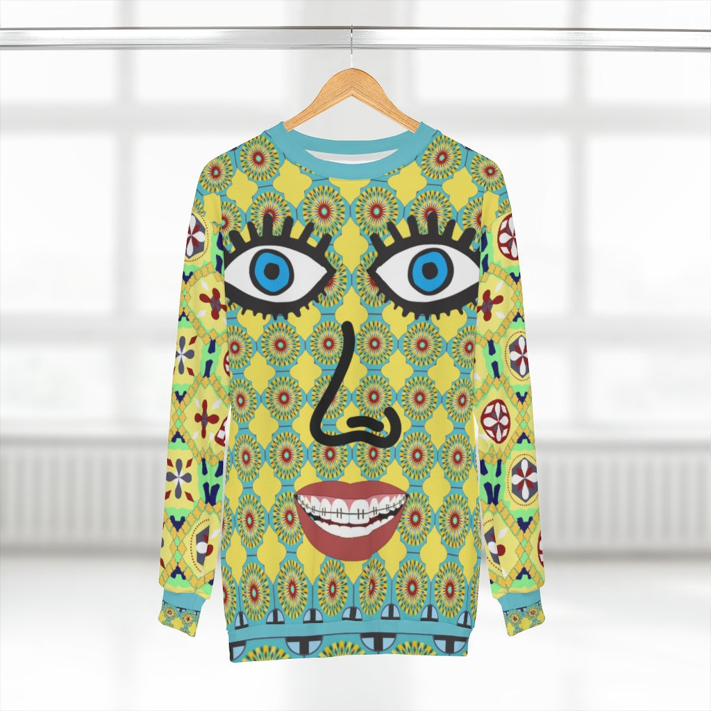 Embrace the Face Sweatshirt - Unisex Apparel