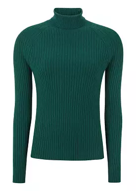 Esmé Studios June Roll Neck Knit ES322-206 Strik - Rain Forest.