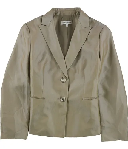 Evan-Picone Women's Herringbone Blazer Jacket - Two Button - Shop Now