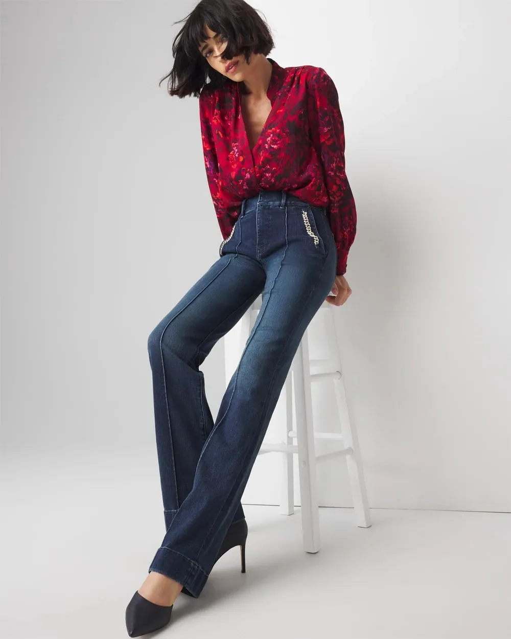 Extra High-Rise Everyday Soft Denim Trouser Jean