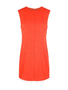 Embellished Sleeveless Mini Dress for Women - Fallon