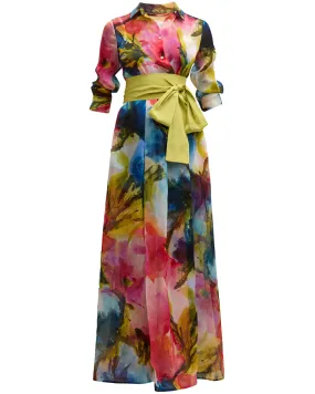 Eenat Floral Blossom Maxi Dress