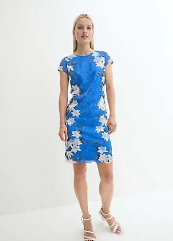 Floral Lace Shift Dress by bonprix Look Again