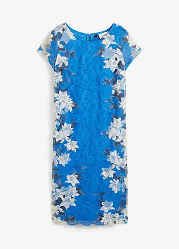 Floral Lace Shift Dress by bonprix Look Again