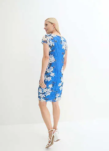 Floral Lace Shift Dress by bonprix Look Again