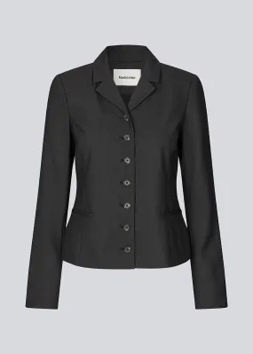 GaleMD Black short blazer - Black