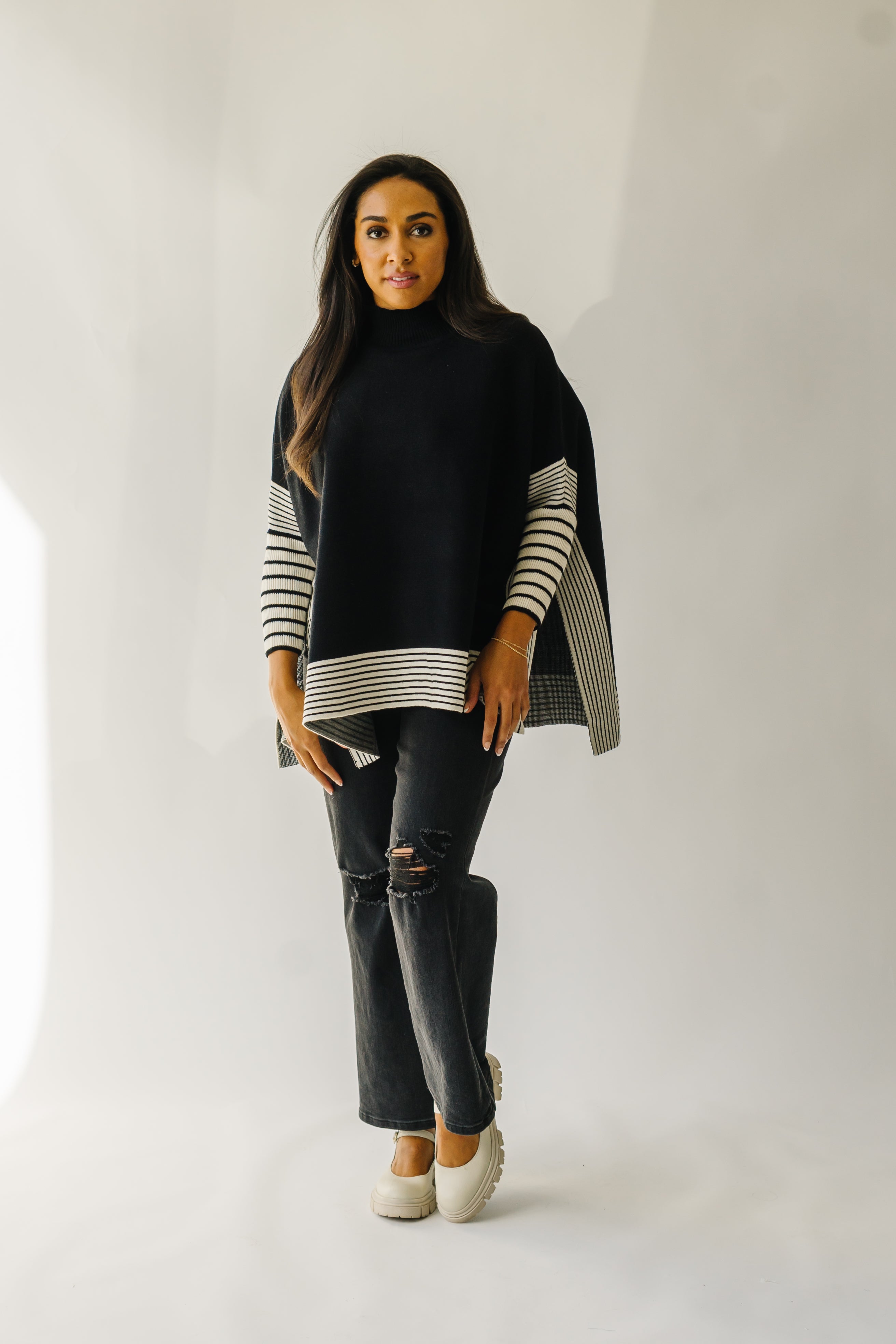 Galva Oversized Knit Sweater Black- Best Deals | Limited Stock