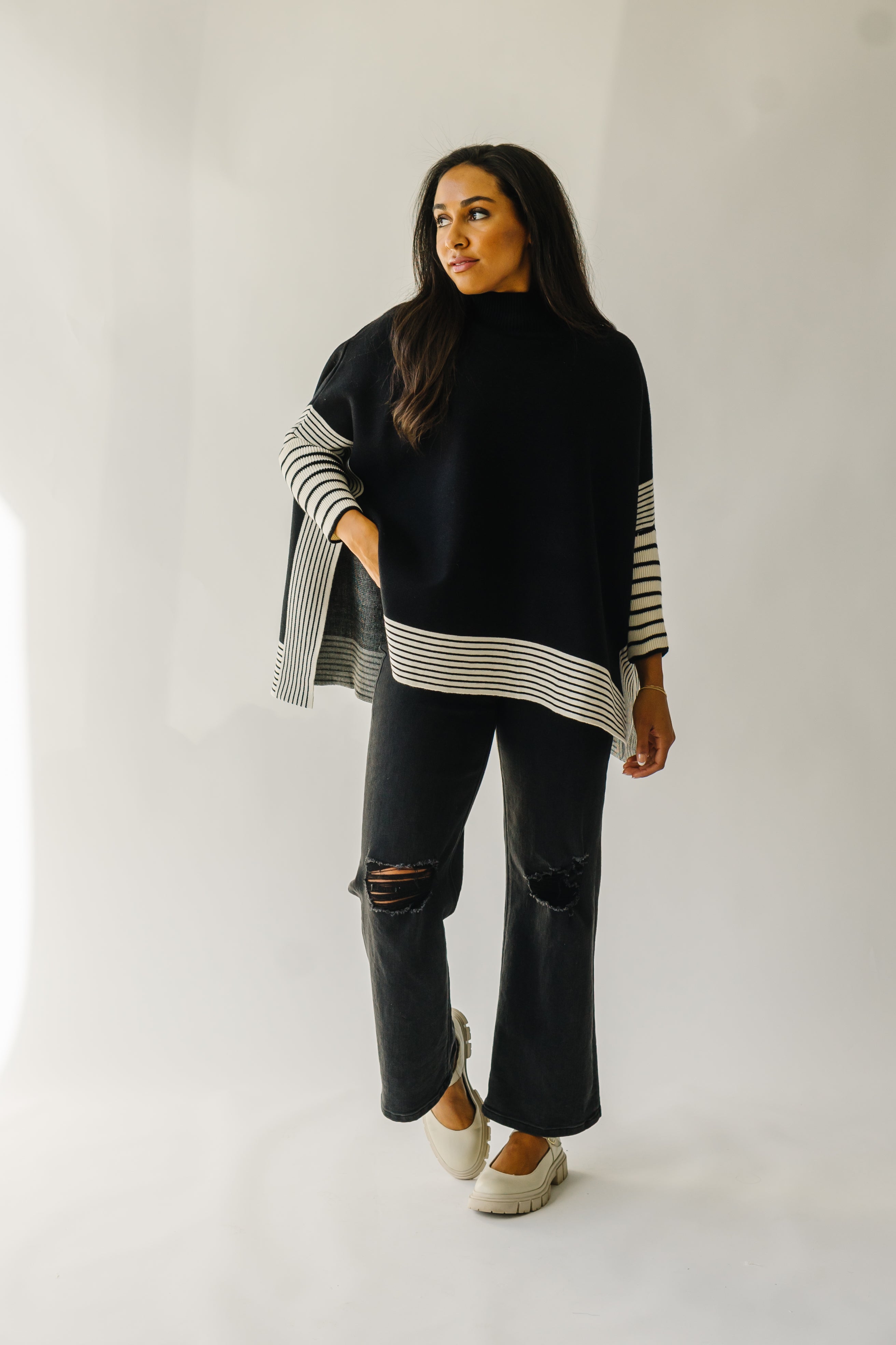 Galva Oversized Knit Sweater Black- Best Deals | Limited Stock