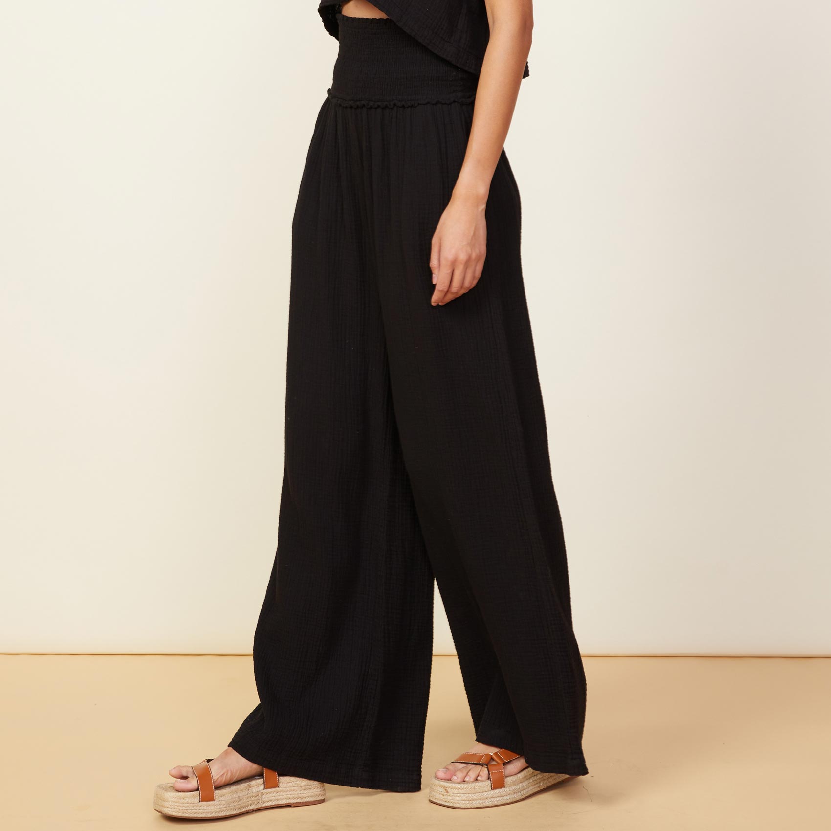 Gauze Flare Pant