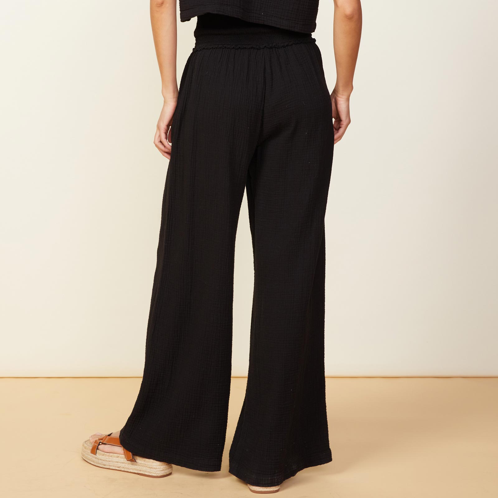 Gauze Flare Pant