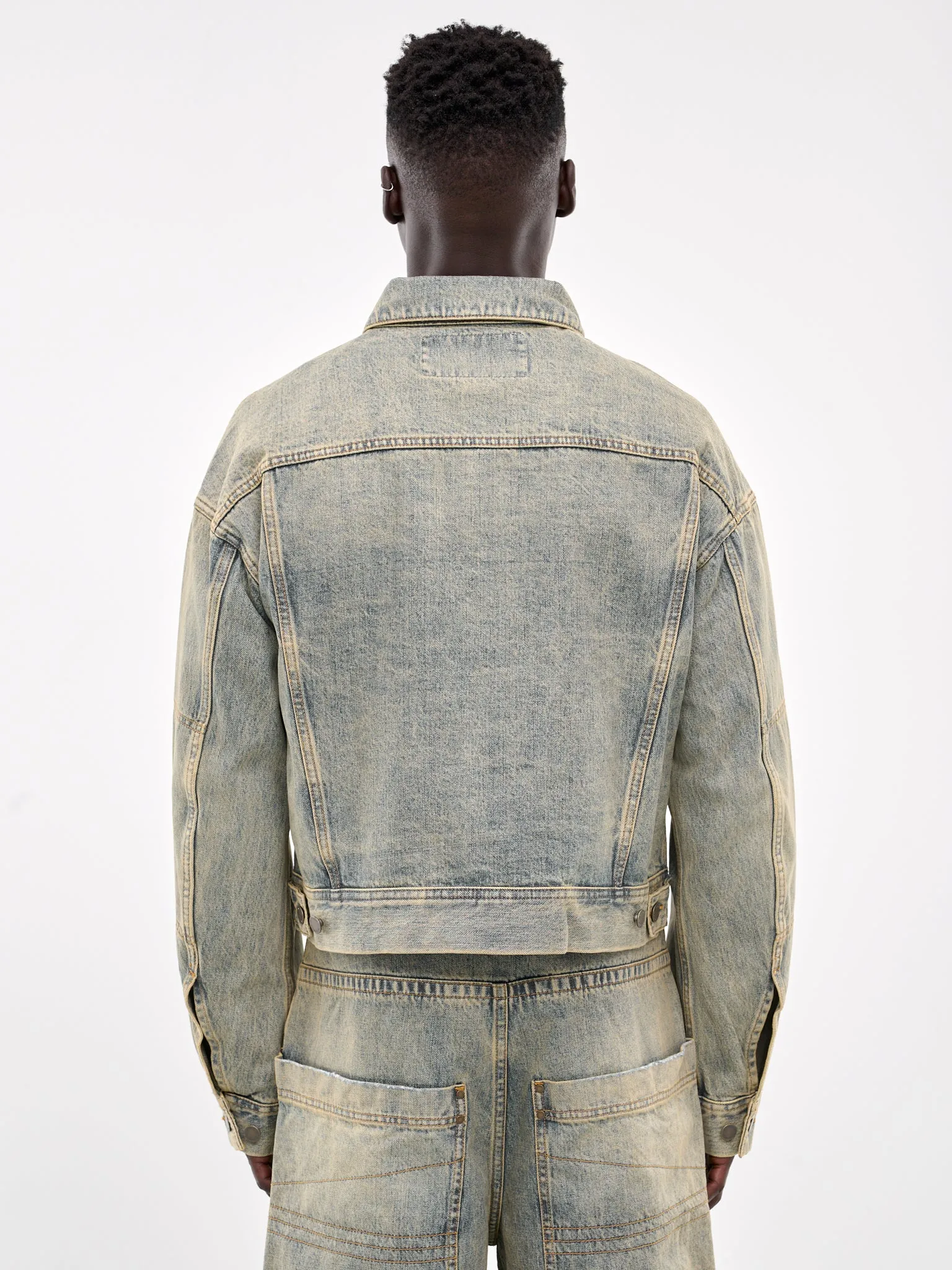 Gem Denim Jacket in Surface Wave