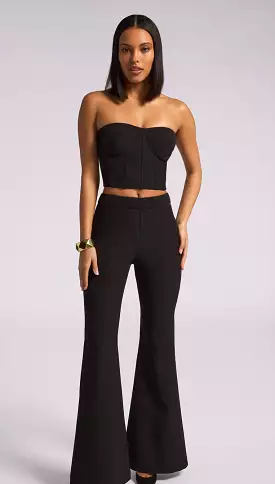 Generation Love black Wesley Crepe Pants.