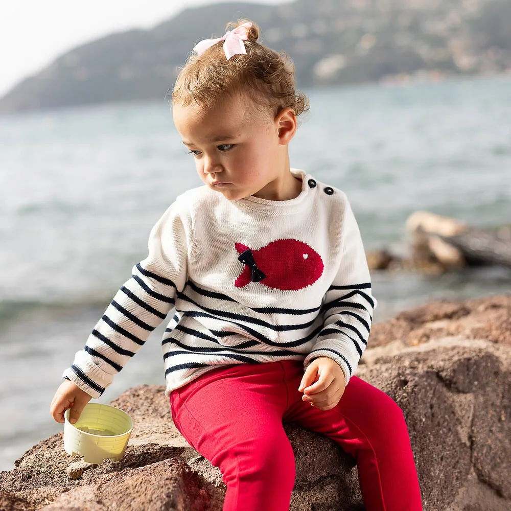 Breton Stripe Sweater for Girls